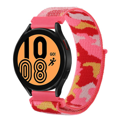 Camo Nylon Loop Watch Band