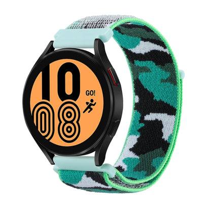 Camo Nylon Loop Watch Band