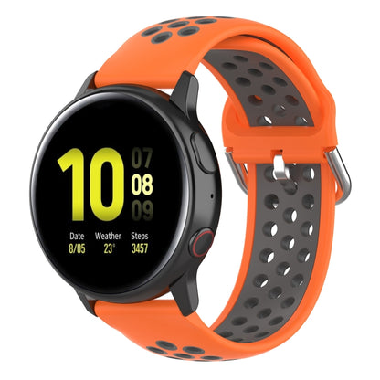 20mm Clasp Two Color Sport Wrist Strap Watchband