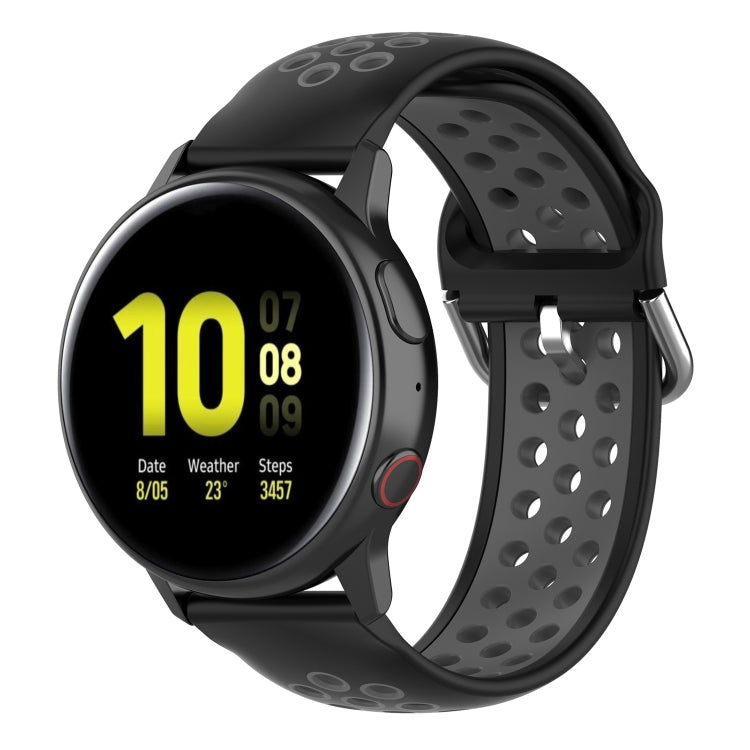 20mm Clasp Two Color Sport Wrist Strap Watchband