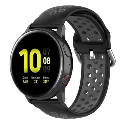 20mm Clasp Two Color Sport Wrist Strap Watchband