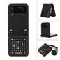 Three-fold RFID Leather Phone Case with Lanyard, For iPhone XS, For iPhone XS Max, For Samsung Galaxy A12, For Samsung Galaxy A13 4G/A13 5G, For Samsung Galaxy A51 4G, For Samsung Galaxy A53 5G, For Samsung Galaxy A52 5G/A52s 5G������������������������...