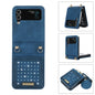 Three-fold RFID Leather Phone Case with Lanyard, For iPhone XS, For iPhone XS Max, For Samsung Galaxy A12, For Samsung Galaxy A13 4G/A13 5G, For Samsung Galaxy A51 4G, For Samsung Galaxy A53 5G, For Samsung Galaxy A52 5G/A52s 5G������������������������...