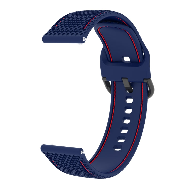 Two-color Stitching Silicone Watch Band