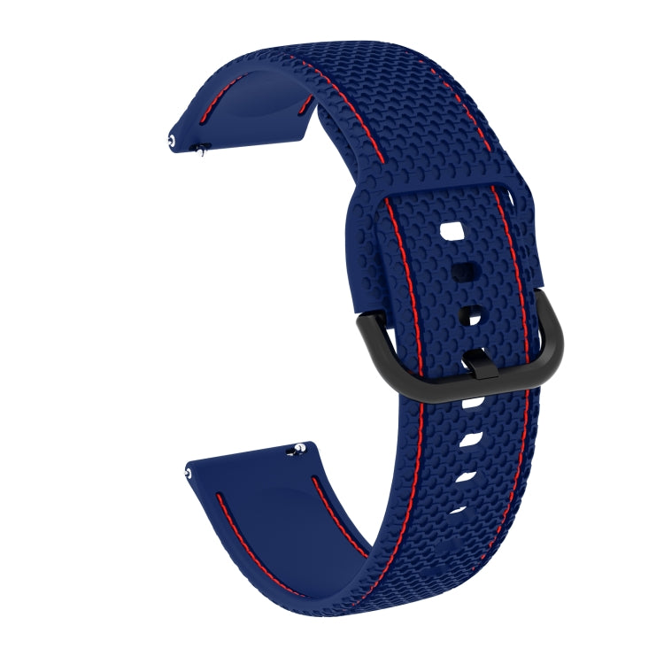 Two-color Stitching Silicone Watch Band