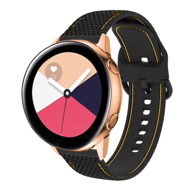 Two-color Stitching Silicone Watch Band