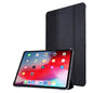 TPU Silk Texture Three-fold Horizontal Flip Leather Case with Holder