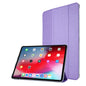TPU Silk Texture Three-fold Horizontal Flip Leather Case with Holder