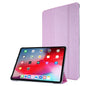 TPU Silk Texture Three-fold Horizontal Flip Leather Case with Holder