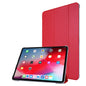 TPU Silk Texture Three-fold Horizontal Flip Leather Case with Holder