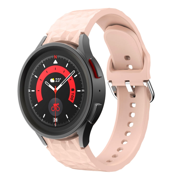 Rhombus Texture Silicone Watch Band