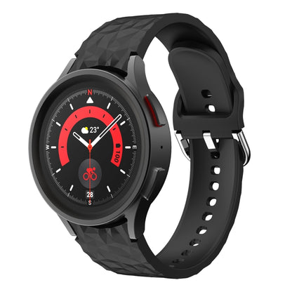 Rhombus Texture Silicone Watch Band