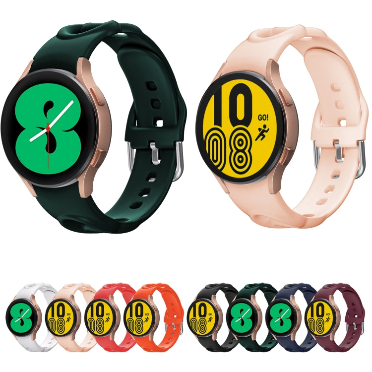 Hollowed Double Loop Silicone Watch Band
