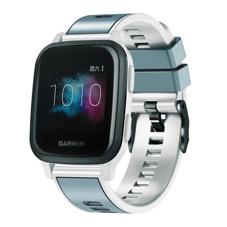 Plain Weave Two-color Silicone Watch Band