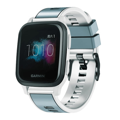 Plain Weave Two-color Silicone Watch Band