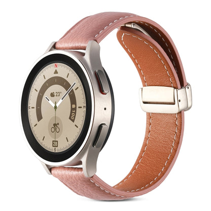Folding Buckle Genuine Leather Watch Band