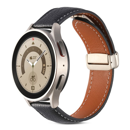 Folding Buckle Genuine Leather Watch Band