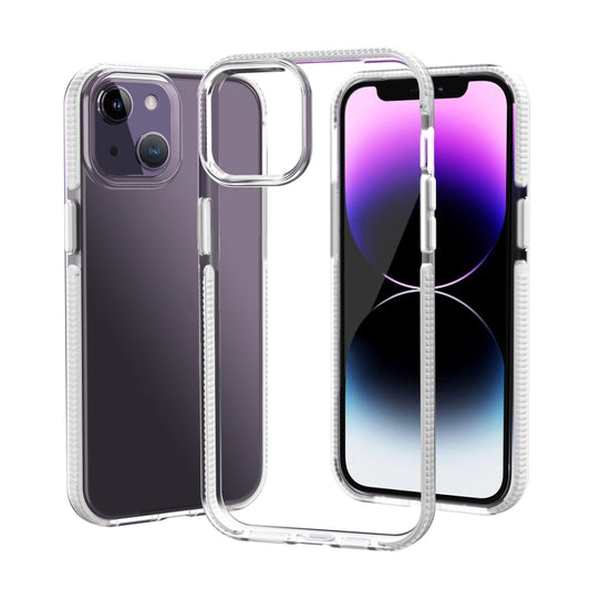 Two-color Shockproof High Transparency TPU Phone Case, For iPhone 14, For iPhone 14 Plus, For iPhone 14 Pro, For iPhone 14 Pro Max