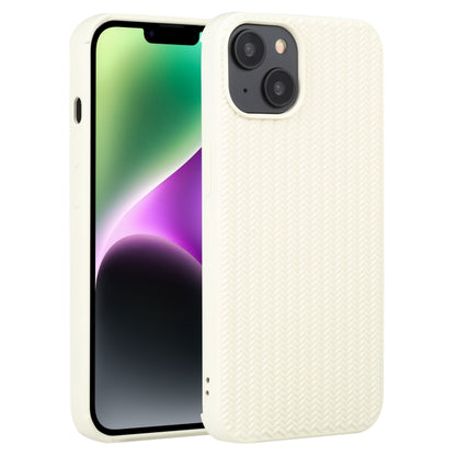 Weave Texture Silicone Phone Case, For iPhone 14, For iPhone 14 Plus, For iPhone 14 Pro, For iPhone 14 Pro Max, For iPhone 13