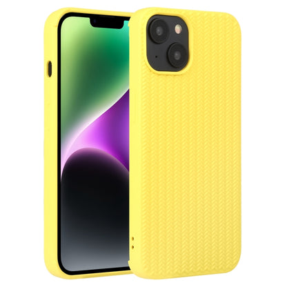 Weave Texture Silicone Phone Case, For iPhone 14, For iPhone 14 Plus, For iPhone 14 Pro, For iPhone 14 Pro Max, For iPhone 13