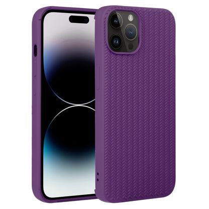 Weave Texture Silicone Phone Case, For iPhone 14, For iPhone 14 Plus, For iPhone 14 Pro, For iPhone 14 Pro Max, For iPhone 13