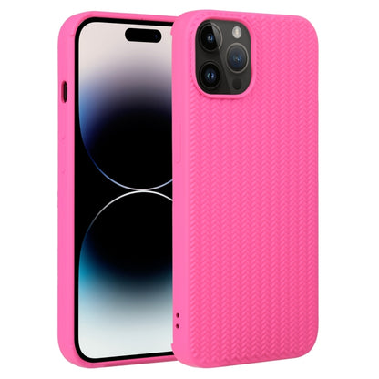Weave Texture Silicone Phone Case, For iPhone 14, For iPhone 14 Plus, For iPhone 14 Pro, For iPhone 14 Pro Max, For iPhone 13