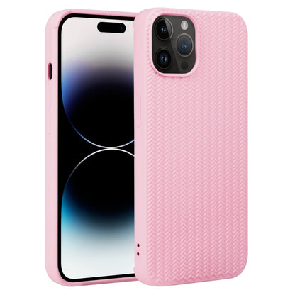Weave Texture Silicone Phone Case, For iPhone 14, For iPhone 14 Plus, For iPhone 14 Pro, For iPhone 14 Pro Max, For iPhone 13