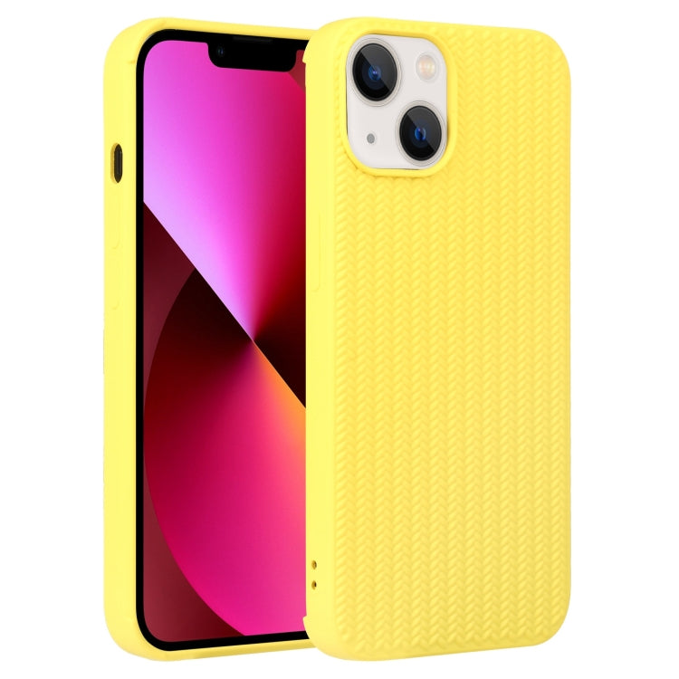Weave Texture Silicone Phone Case, For iPhone 14, For iPhone 14 Plus, For iPhone 14 Pro, For iPhone 14 Pro Max, For iPhone 13