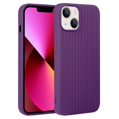 Weave Texture Silicone Phone Case, For iPhone 14, For iPhone 14 Plus, For iPhone 14 Pro, For iPhone 14 Pro Max, For iPhone 13