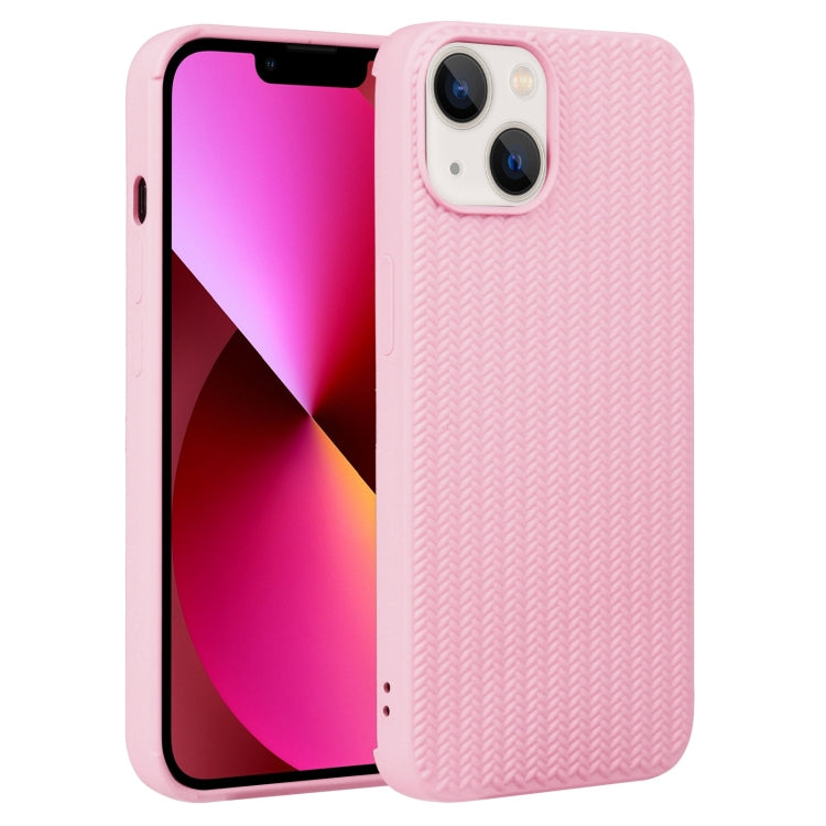 Weave Texture Silicone Phone Case, For iPhone 14, For iPhone 14 Plus, For iPhone 14 Pro, For iPhone 14 Pro Max, For iPhone 13