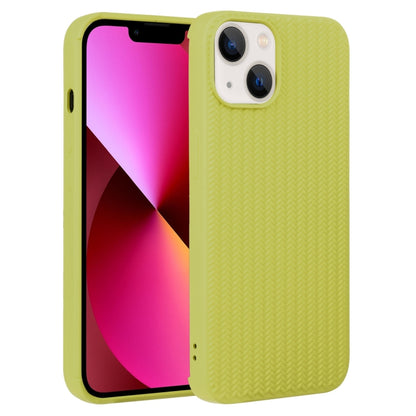 Weave Texture Silicone Phone Case, For iPhone 14, For iPhone 14 Plus, For iPhone 14 Pro, For iPhone 14 Pro Max, For iPhone 13