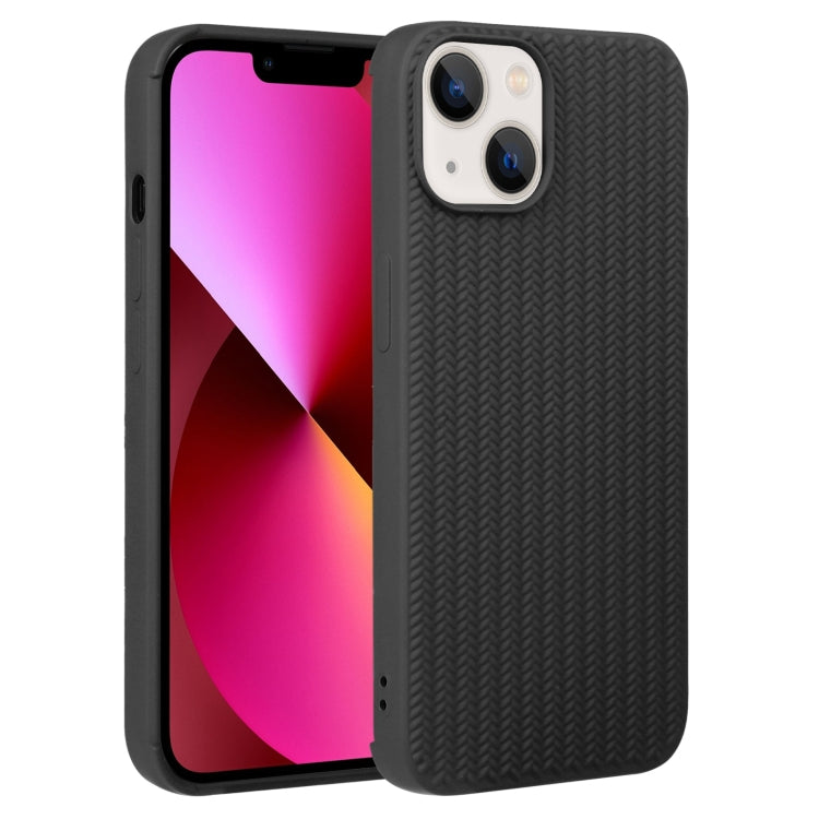Weave Texture Silicone Phone Case, For iPhone 14, For iPhone 14 Plus, For iPhone 14 Pro, For iPhone 14 Pro Max, For iPhone 13