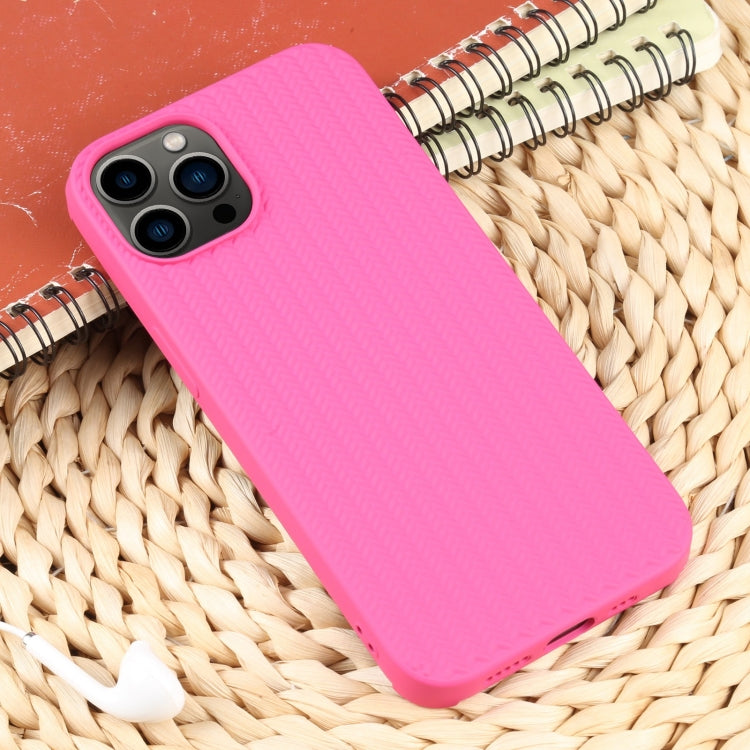 Weave Texture Silicone Phone Case, For iPhone 13 Pro, For iPhone 13 Pro Max, For iPhone 12, For iPhone 12 Pro, For iPhone 12 Pro Max