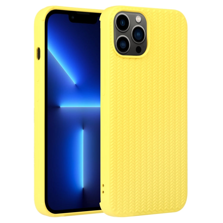 Weave Texture Silicone Phone Case, For iPhone 13 Pro, For iPhone 13 Pro Max, For iPhone 12, For iPhone 12 Pro, For iPhone 12 Pro Max
