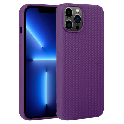 Weave Texture Silicone Phone Case, For iPhone 13 Pro, For iPhone 13 Pro Max, For iPhone 12, For iPhone 12 Pro, For iPhone 12 Pro Max