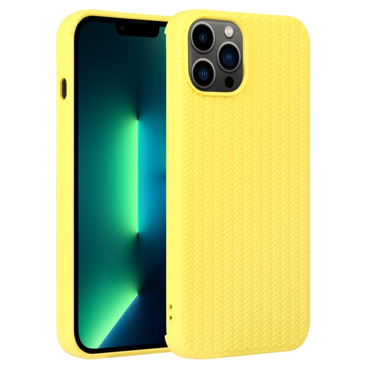 Weave Texture Silicone Phone Case, For iPhone 13 Pro, For iPhone 13 Pro Max, For iPhone 12, For iPhone 12 Pro, For iPhone 12 Pro Max