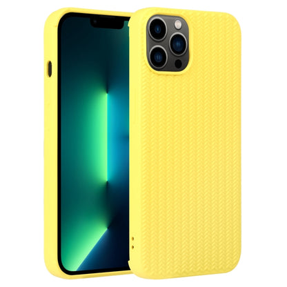 Weave Texture Silicone Phone Case, For iPhone 13 Pro, For iPhone 13 Pro Max, For iPhone 12, For iPhone 12 Pro, For iPhone 12 Pro Max