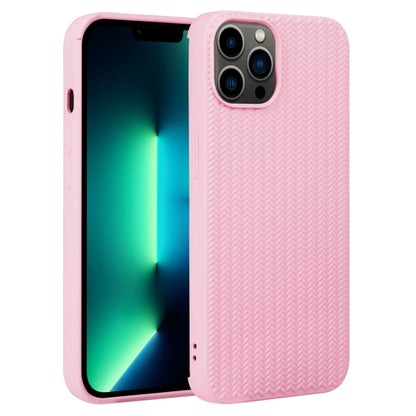 Weave Texture Silicone Phone Case, For iPhone 13 Pro, For iPhone 13 Pro Max, For iPhone 12, For iPhone 12 Pro, For iPhone 12 Pro Max