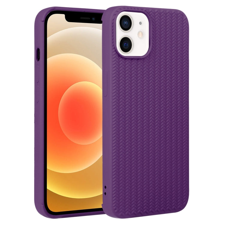 Weave Texture Silicone Phone Case, For iPhone 13 Pro, For iPhone 13 Pro Max, For iPhone 12, For iPhone 12 Pro, For iPhone 12 Pro Max