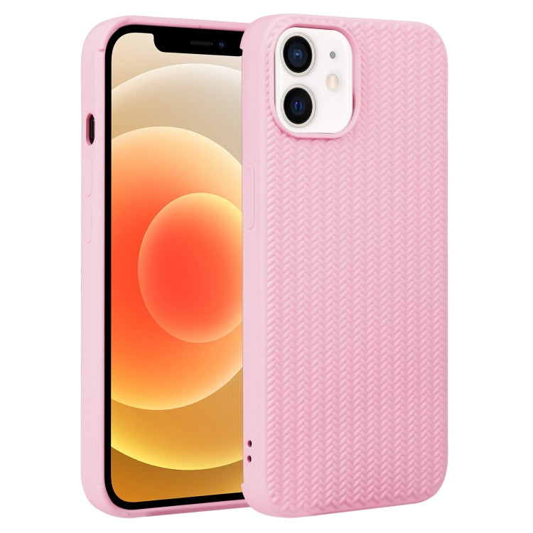 Weave Texture Silicone Phone Case, For iPhone 13 Pro, For iPhone 13 Pro Max, For iPhone 12, For iPhone 12 Pro, For iPhone 12 Pro Max