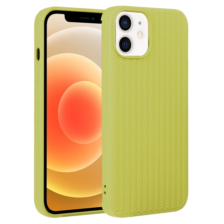 Weave Texture Silicone Phone Case, For iPhone 13 Pro, For iPhone 13 Pro Max, For iPhone 12, For iPhone 12 Pro, For iPhone 12 Pro Max