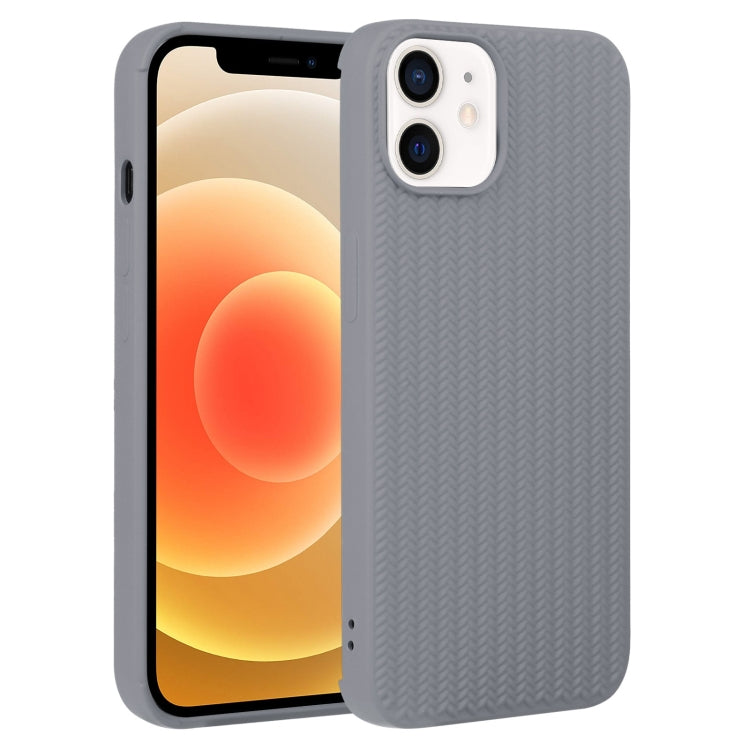 Weave Texture Silicone Phone Case, For iPhone 13 Pro, For iPhone 13 Pro Max, For iPhone 12, For iPhone 12 Pro, For iPhone 12 Pro Max