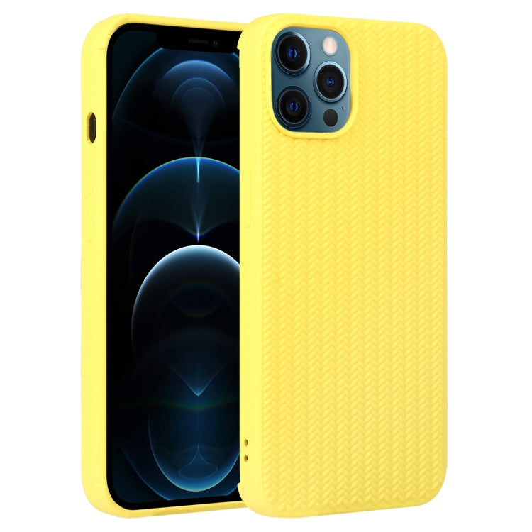 Weave Texture Silicone Phone Case, For iPhone 13 Pro, For iPhone 13 Pro Max, For iPhone 12, For iPhone 12 Pro, For iPhone 12 Pro Max
