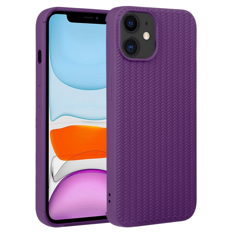 Weave Texture Silicone Phone Case, For iPhone 11, For iPhone 11 Pro Max, For iPhone X / XS, For iPhone XR, For iPhone XS Max