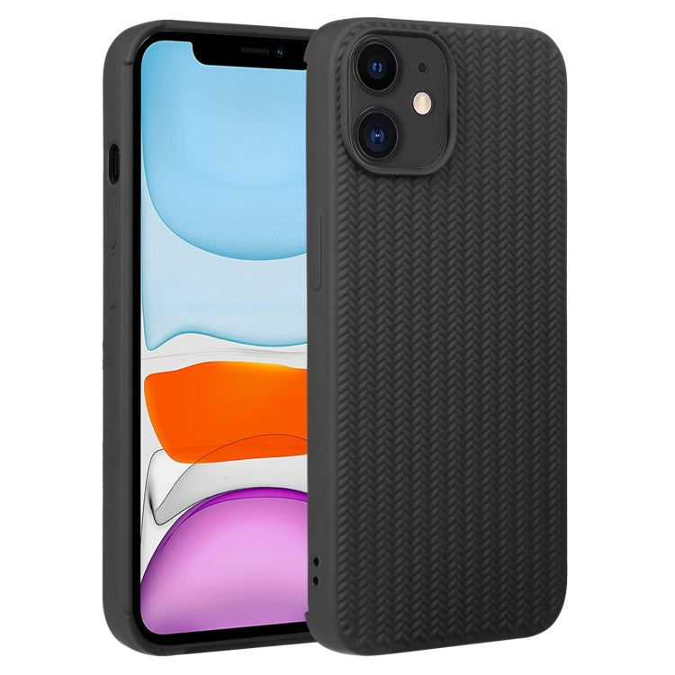 Weave Texture Silicone Phone Case, For iPhone 11, For iPhone 11 Pro Max, For iPhone X / XS, For iPhone XR, For iPhone XS Max