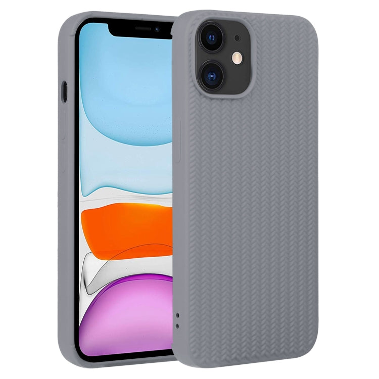 Weave Texture Silicone Phone Case, For iPhone 11, For iPhone 11 Pro Max, For iPhone X / XS, For iPhone XR, For iPhone XS Max