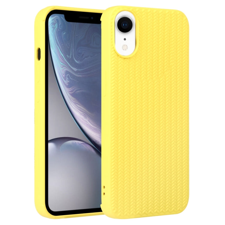 Weave Texture Silicone Phone Case, For iPhone 11, For iPhone 11 Pro Max, For iPhone X / XS, For iPhone XR, For iPhone XS Max