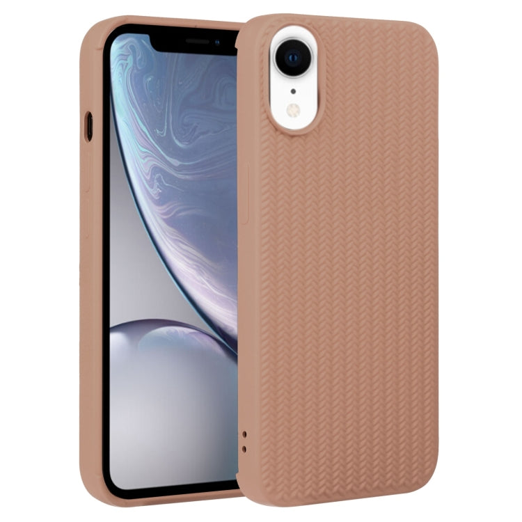 Weave Texture Silicone Phone Case, For iPhone 11, For iPhone 11 Pro Max, For iPhone X / XS, For iPhone XR, For iPhone XS Max