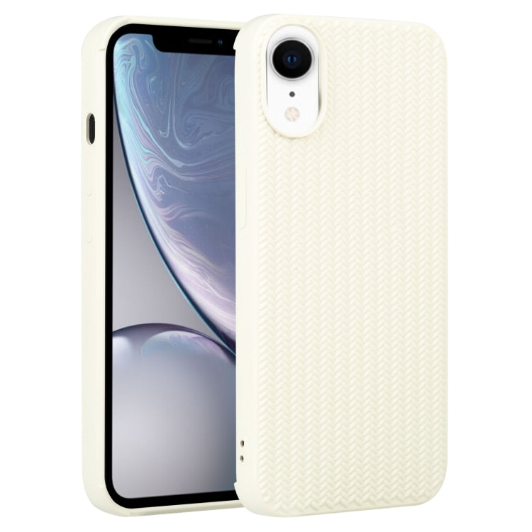 Weave Texture Silicone Phone Case, For iPhone 11, For iPhone 11 Pro Max, For iPhone X / XS, For iPhone XR, For iPhone XS Max