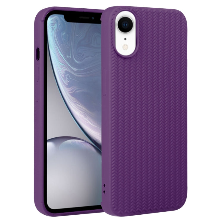 Weave Texture Silicone Phone Case, For iPhone 11, For iPhone 11 Pro Max, For iPhone X / XS, For iPhone XR, For iPhone XS Max